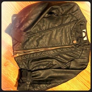 H&M faux leather jacket children’s